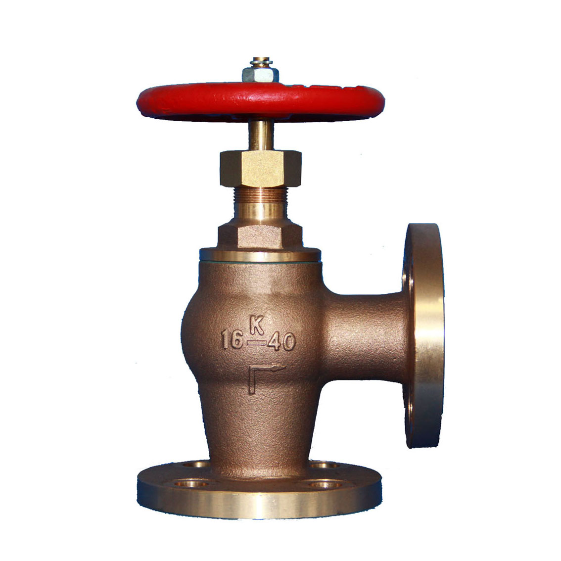 Bronze angle SDNR valve JIS F7410  16K
