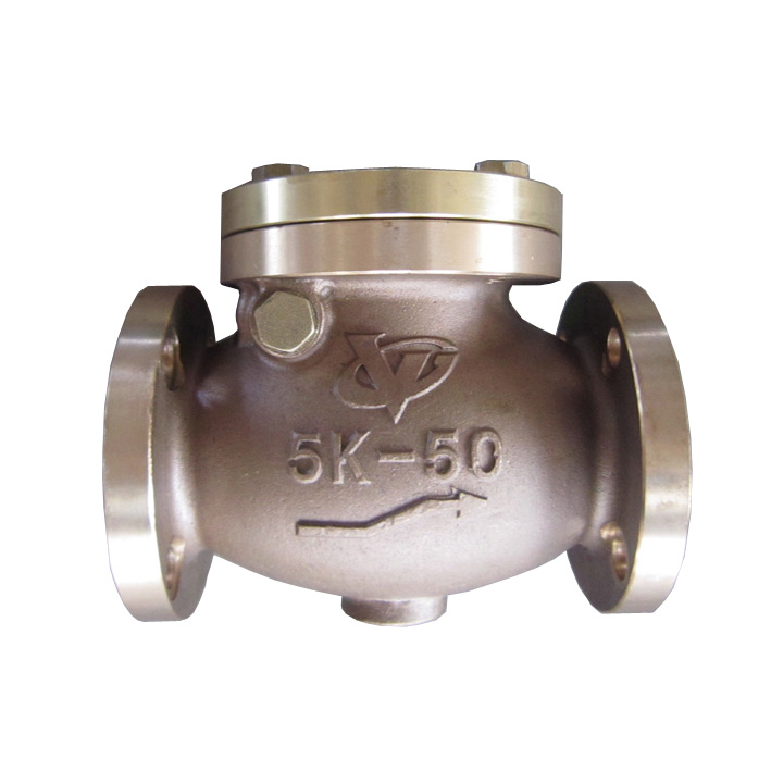 Bronze swing check valve JIS F7371  5K