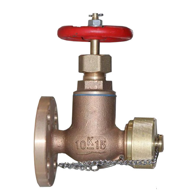 Bronze hose valve (fire hydrant) JIS F7334A DN15-40 5K/10K