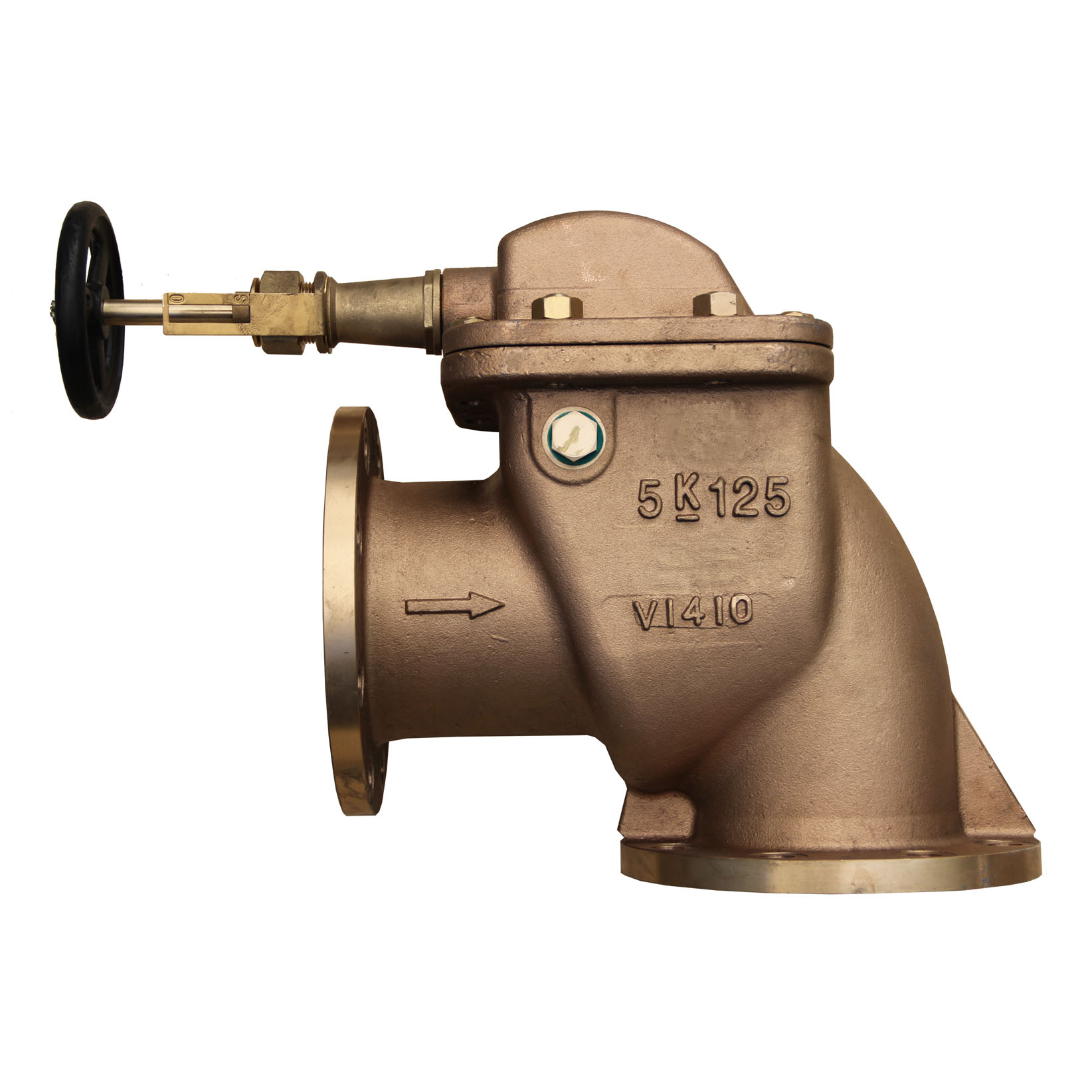Bronze angle storm valve JIS F3060R 5/10K