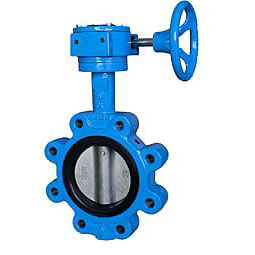 10K Lugged type butterfly valve worm gear operated