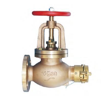 Bronze angle hose valve JIS F7334A DN50-65 5K/10K